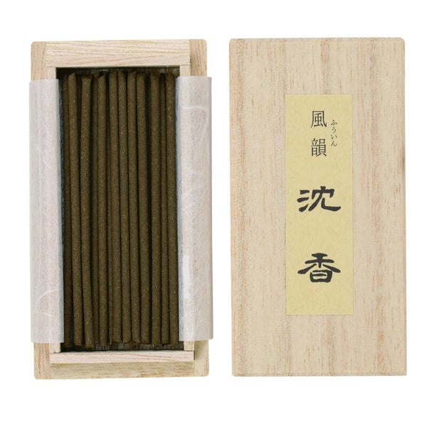 Japanese Agarwood Incense – Fu-in Jinkoh | 20 Mini Sticks