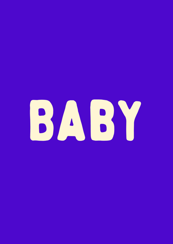 Baby- blauw/beige