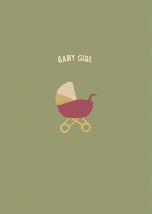 Baby girl- kinderwagen