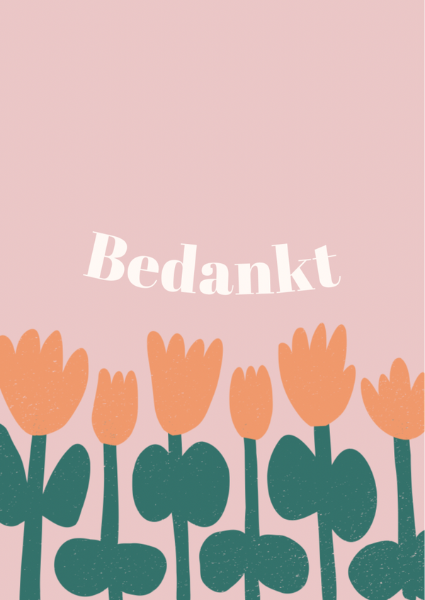 Bedankt- tulpen