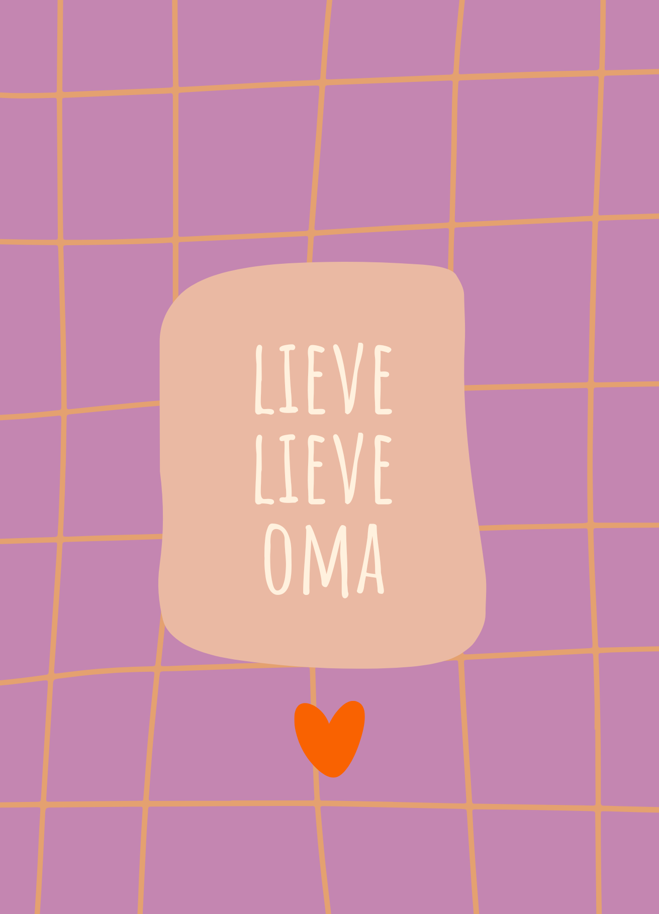 Lieve lieve oma- Overig