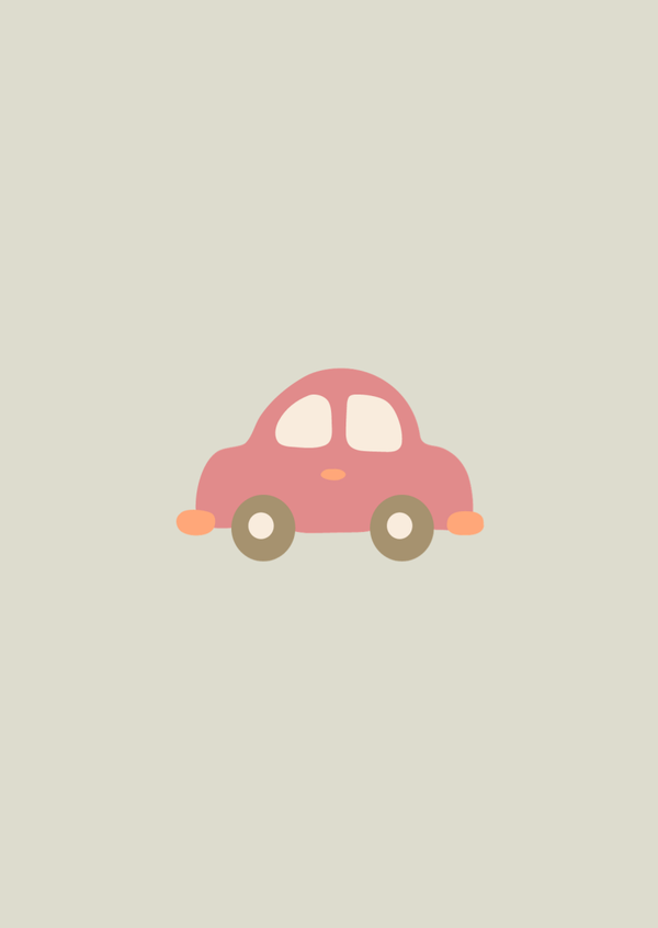Auto- rood/groen