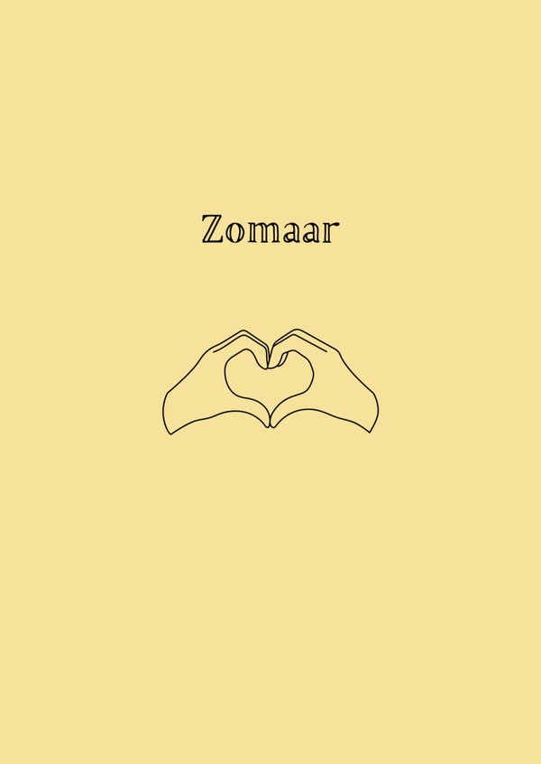 Zomaar- handen geel