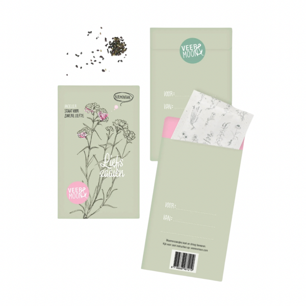 Liefs zaaien- Bloemenzaadjes