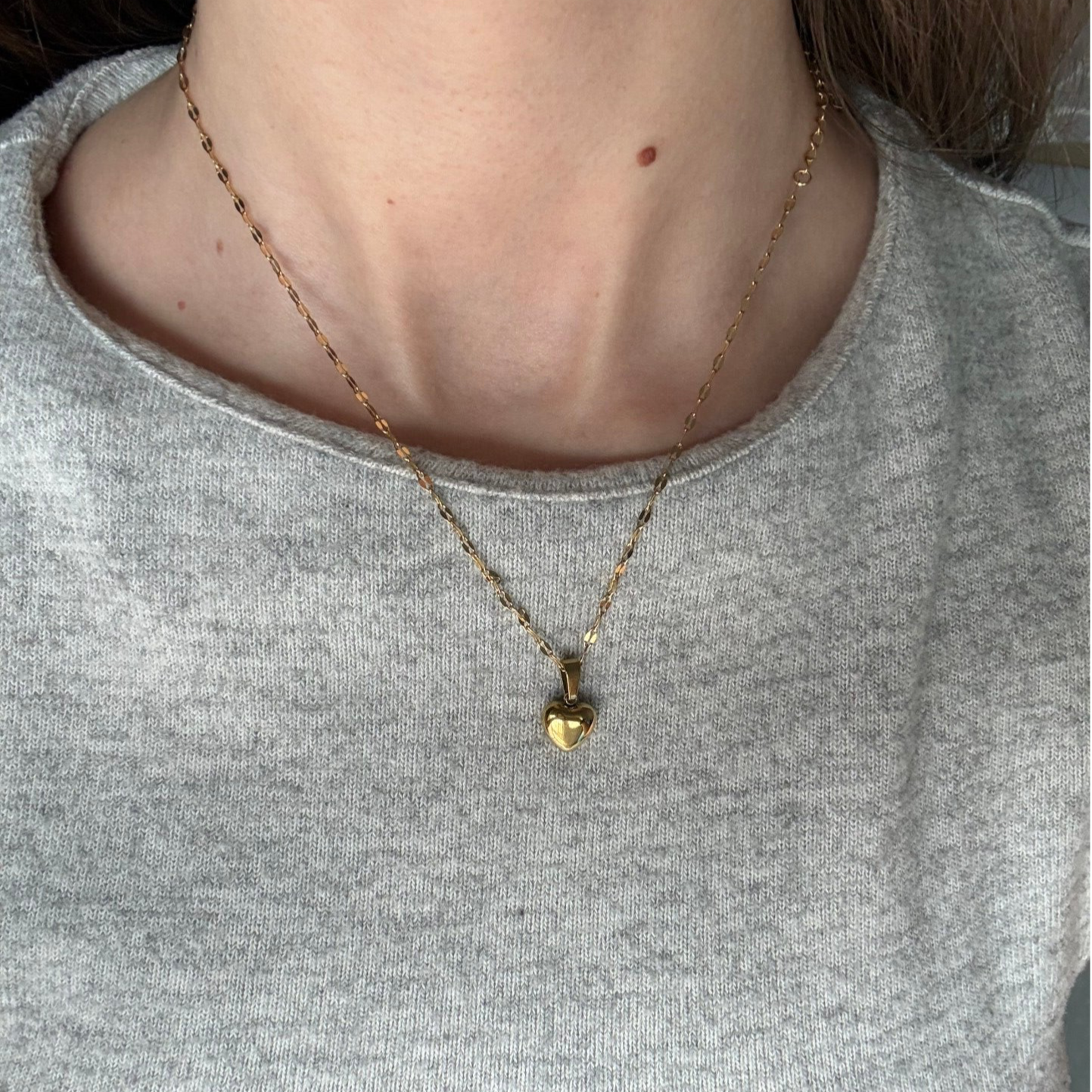 Collar corazón