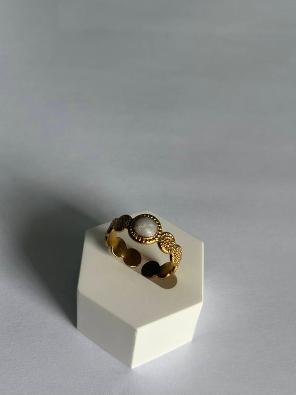 Anillo perla
