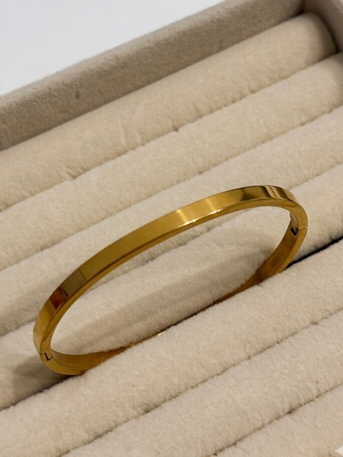 Pulsera rígida lisa