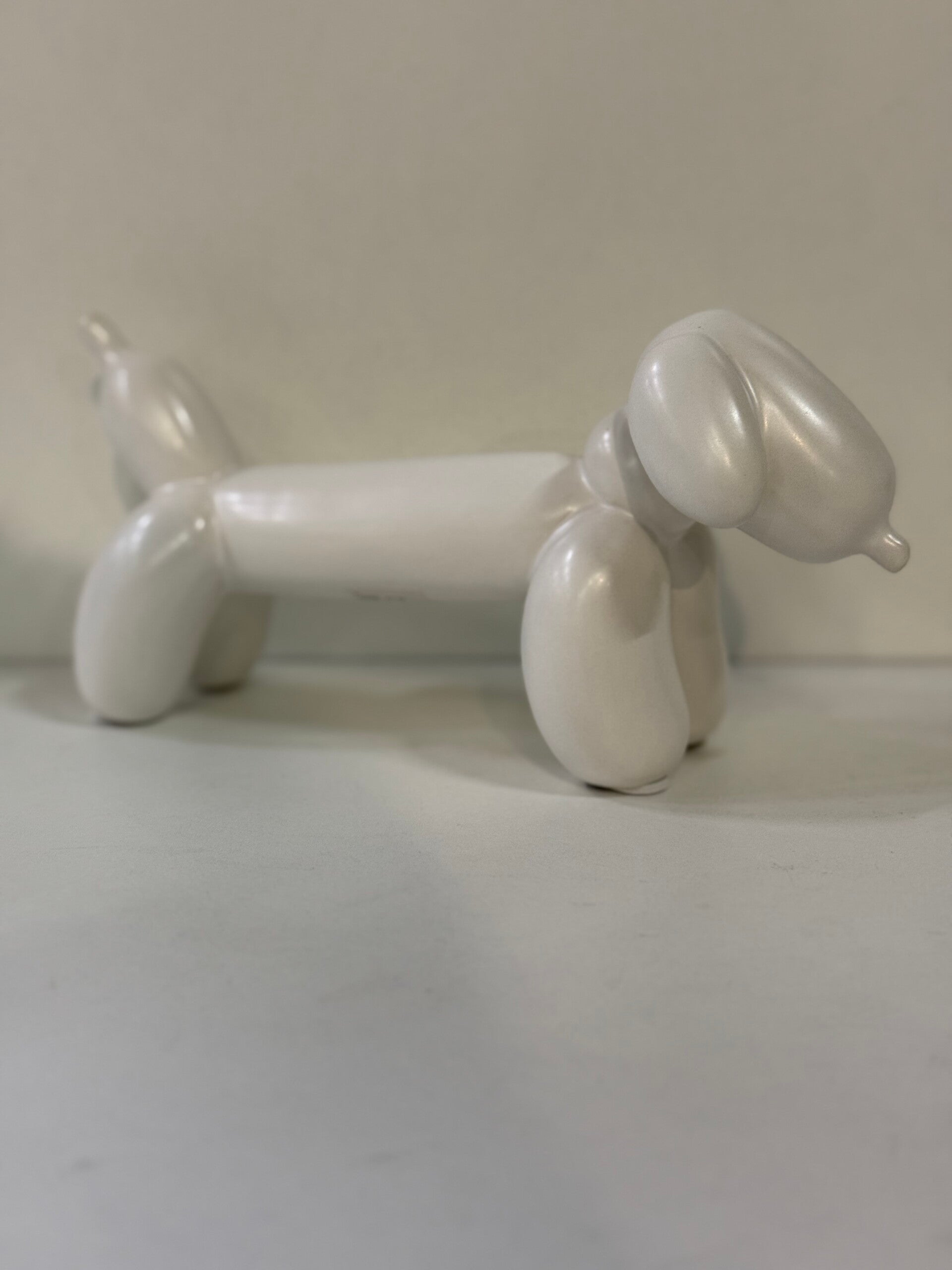 Gilde Handwerk - Teckel ballonhond - Wit - C11.4