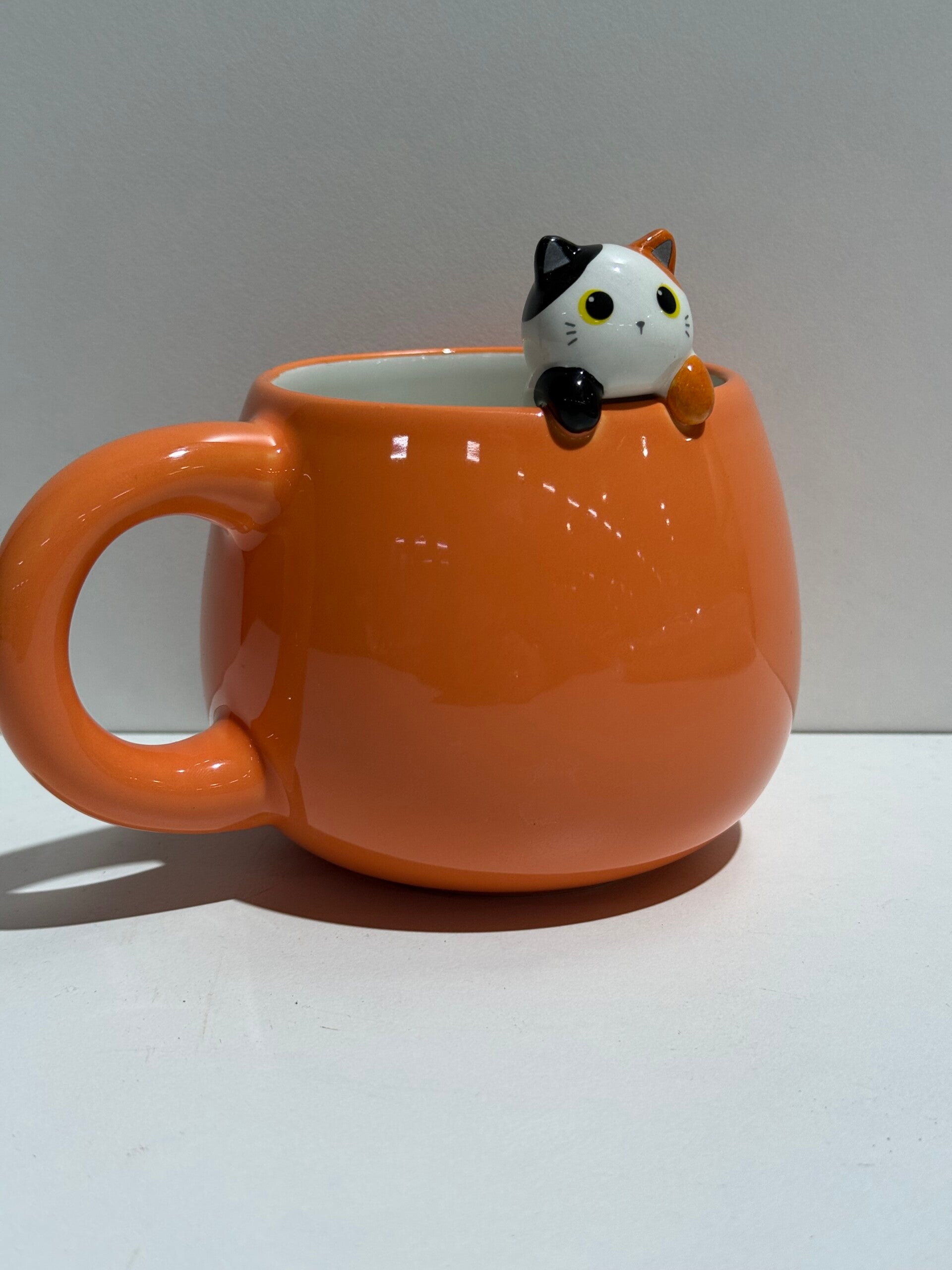 ITotal - Orange Black Cat mug - C9.7