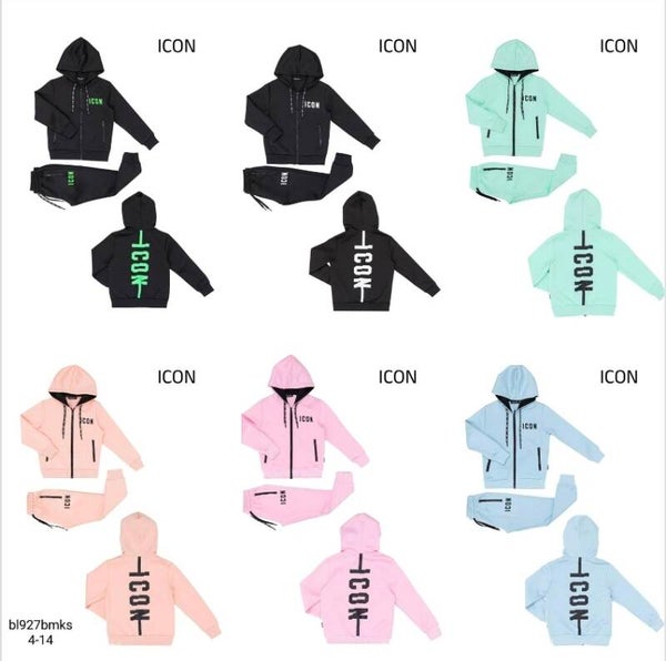 Icon joggingspak kleur