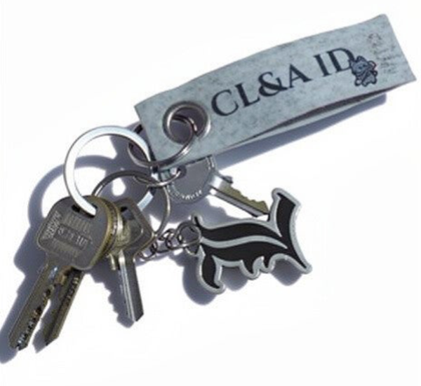 Porte clef matière recyclée
