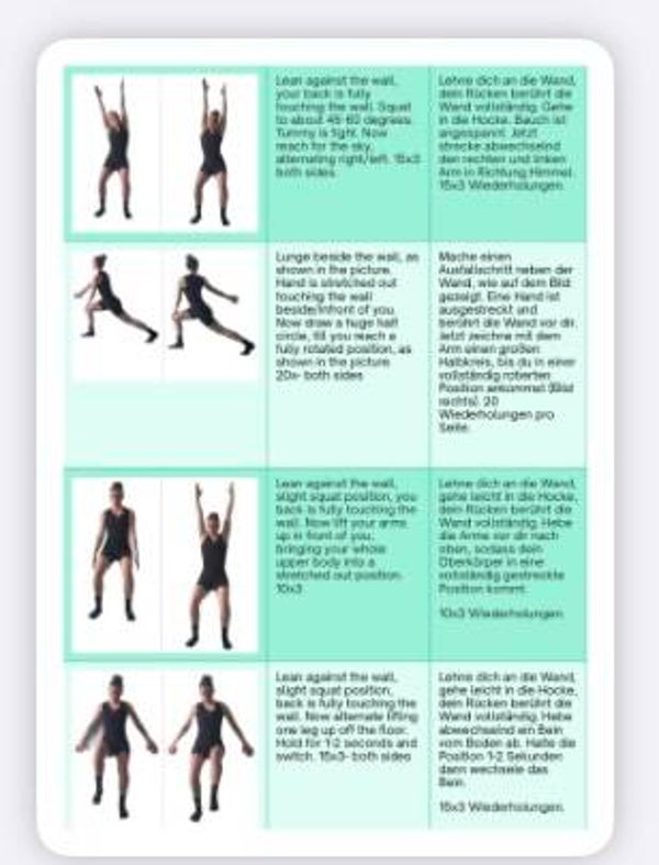 Wandpilates 50+ | Wallpilates 50+