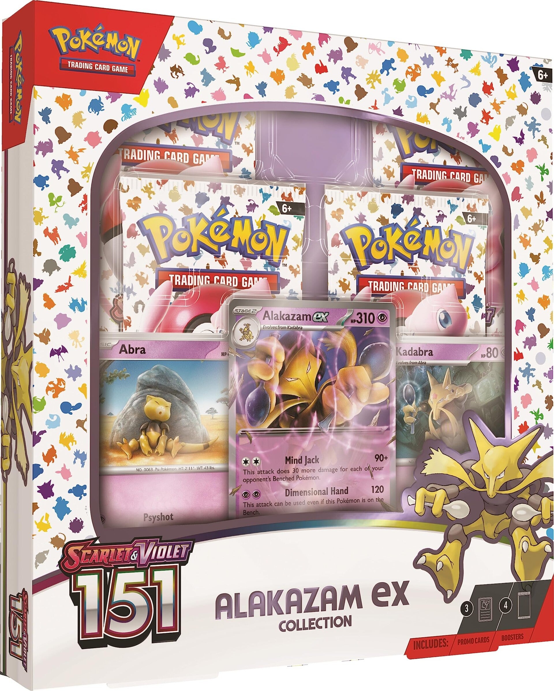 151 Alakazam EX Collection Box