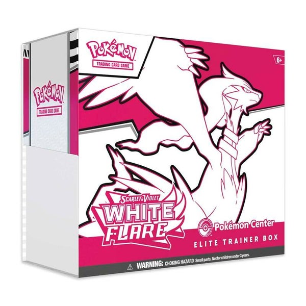 White Flare Pokemon Center Elite Trainer Box