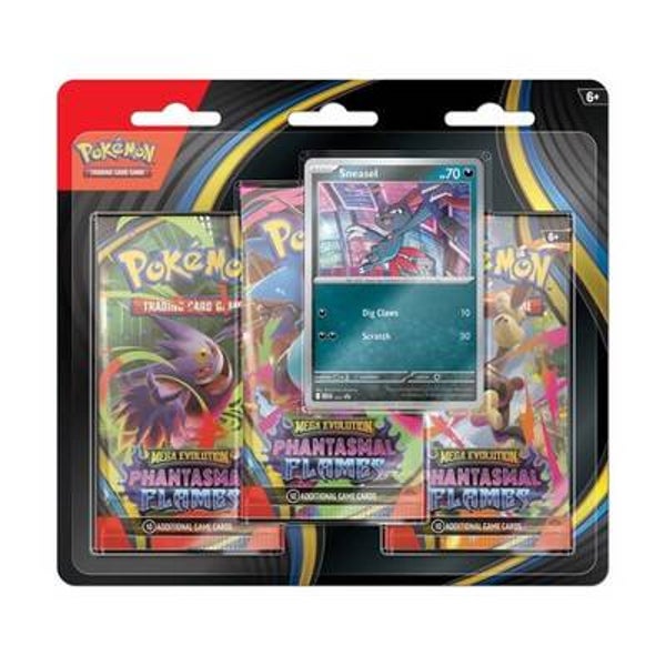 Phantasmal Flames 3-Pack Blister(Sneasel OR Weavile)