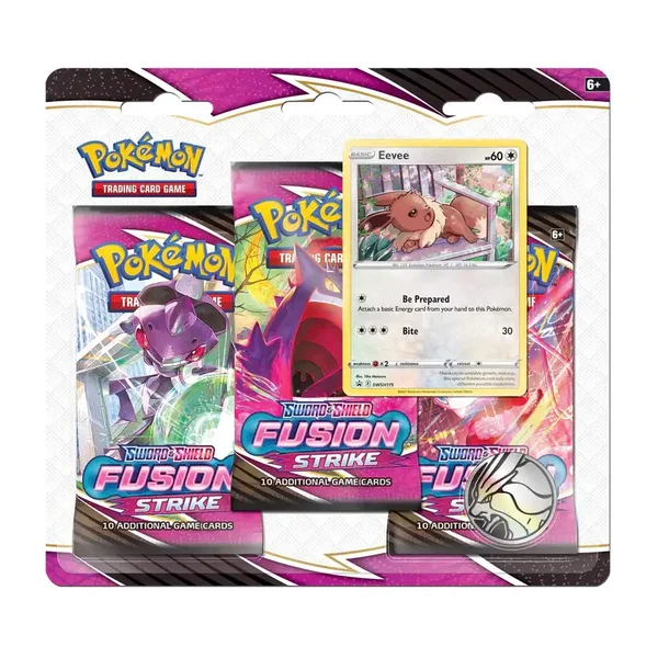 Fusion Strike 3-Pack Blister(Eevee)