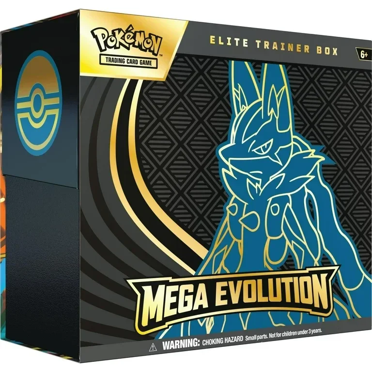 LUCARIO Mega Evolution Elite Trainer Box(READ DESCRIPTION)