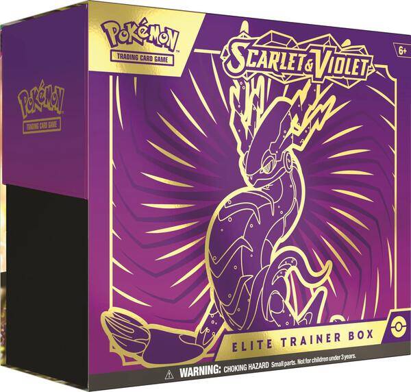 MIRAIDON Scarlet & Violet Elite Trainer Box(READ DESCRIPTION)