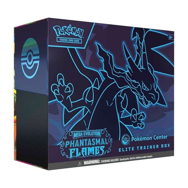 Phantasmal Flames Pokemon Center Elite Trainer Box(READ DESCRIPTION)