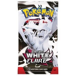 1x White Flare Booster Pack