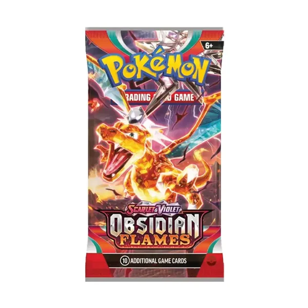 1x Obsidian Flames Booster Pack