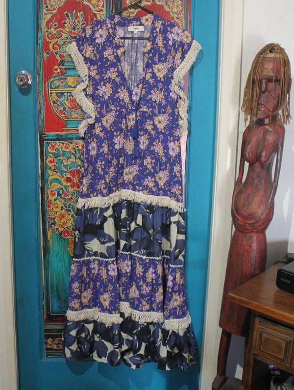 ladies size 14 upcycled "jaase" dres