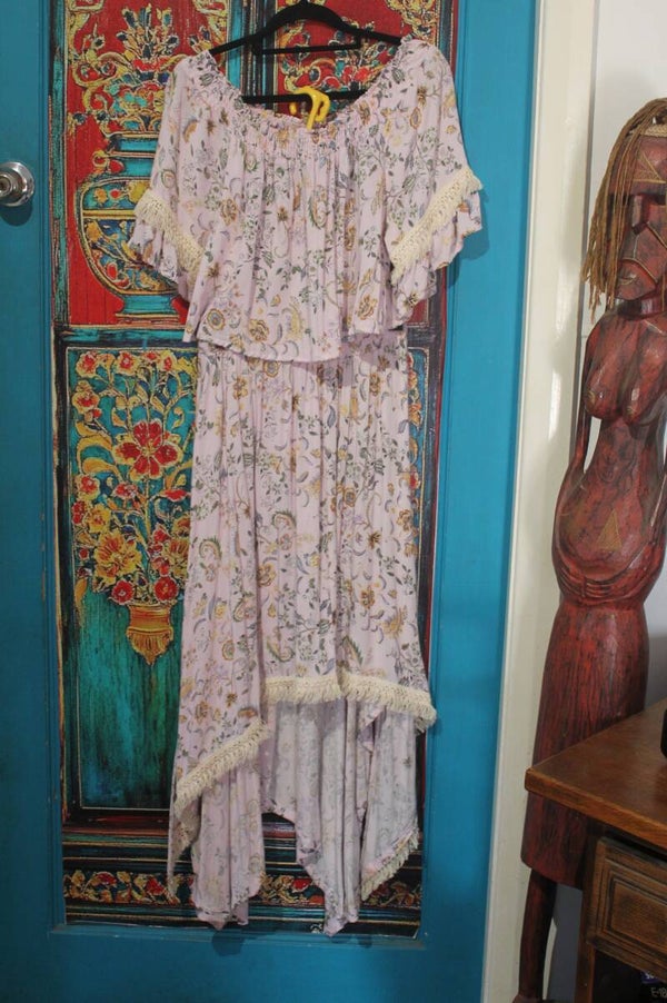 upcycled,  ladies size m (12), Jaase dress into top and skirt