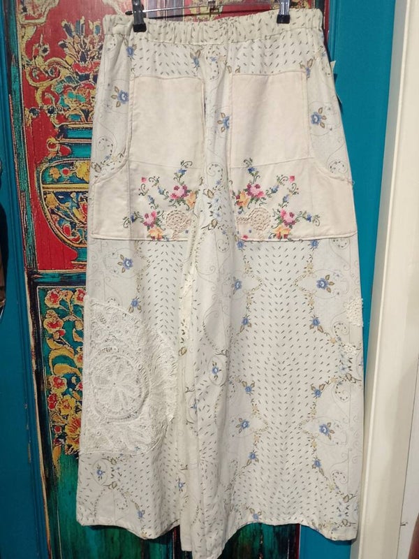wide leg pants, one of a kind, size 14 to 16