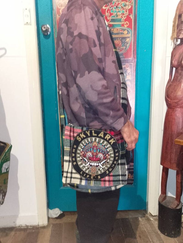 bloke bag, one of a kind , handmade
