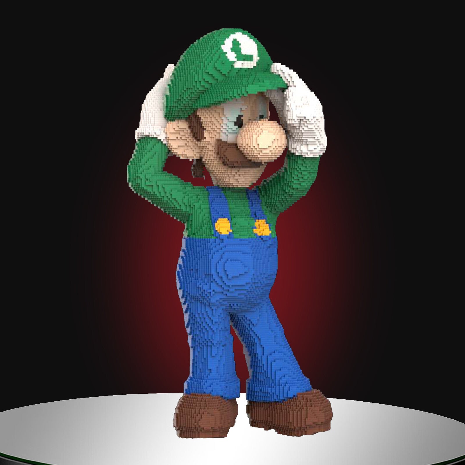 Life Size Luigi | 29,000 Pieces