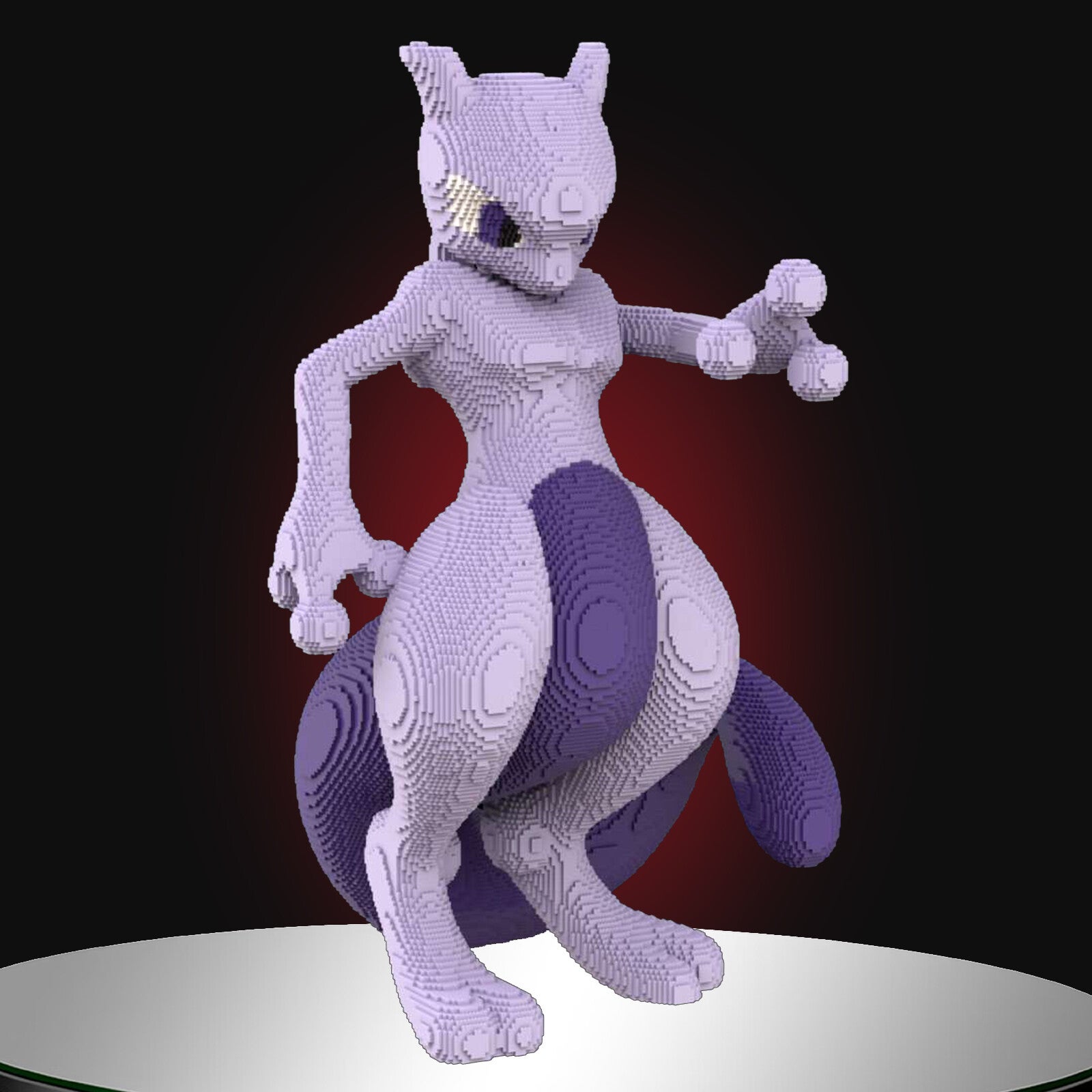 Life Size Mewtwo | 49,000 Pieces