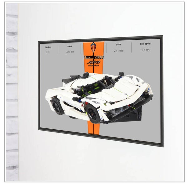 42173 Koenigsegg Jesko Absolut Display