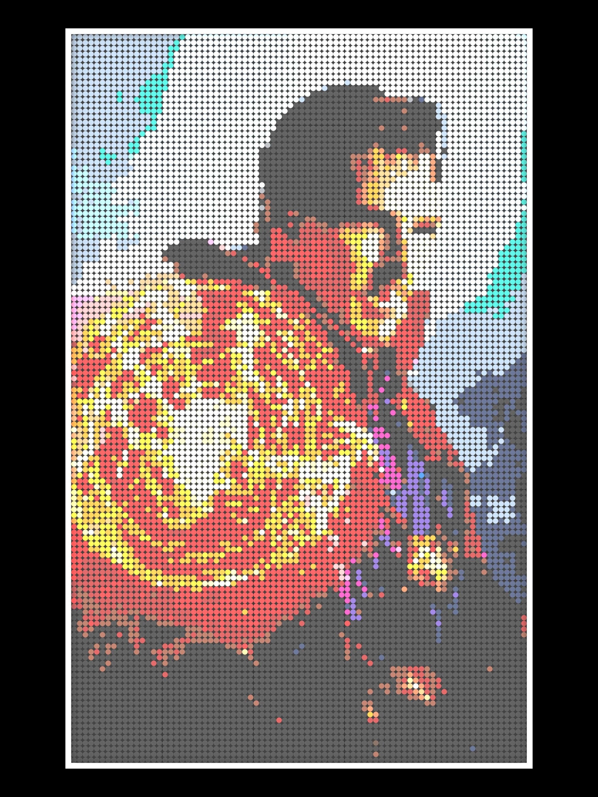 Doctor Strange (Full Art) - Brick Mosaic Lego DIY - 70 x 100cm (27" x 40")