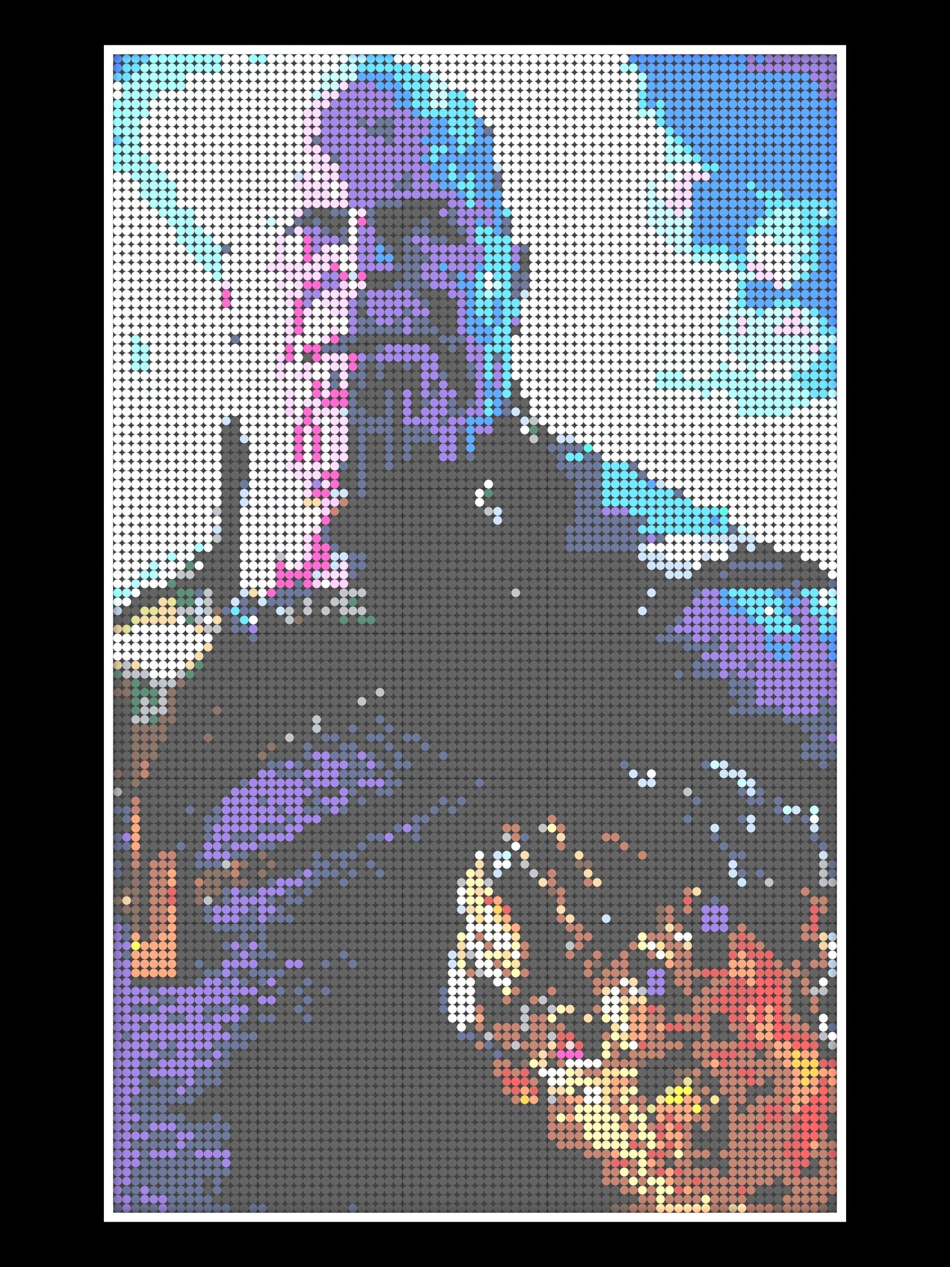 Thanos (Full Art) - Brick Mosaic Lego DIY - 70 x 100cm (27" x 40")