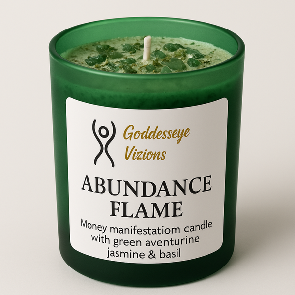 Abundance Flame Manifestation Candle
