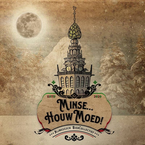 Nijmeegsch Biercollectief | Minse.. Houw Moed! | Quadrupel (0,75cl)
