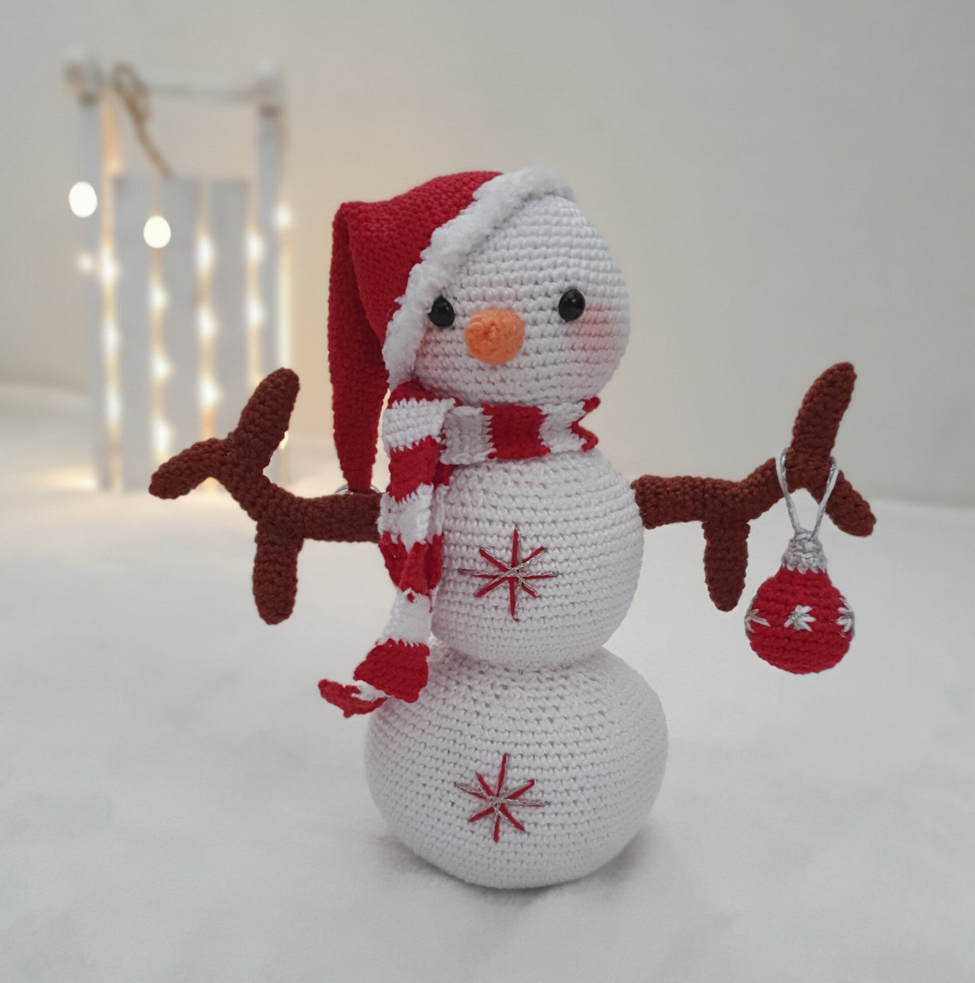 Haakpakket sneeuwpop Sepp