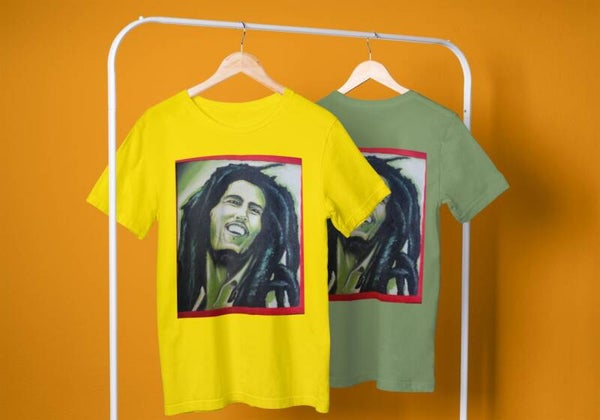 This vintage t-shirt featuring Bob Marley