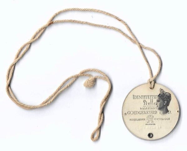 Dutch identity tag from Dordrecht Stella Maastricht
