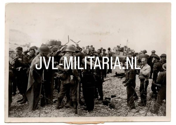 German press photo 'Invasion attempt at Dieppe' 1942