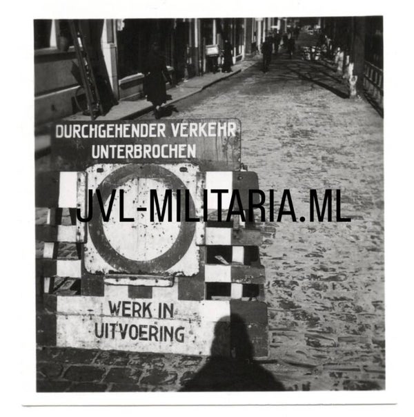 Dutch photo 'Werk in Uitvoering' WWII