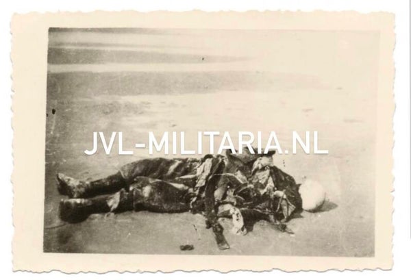 Dutch photo washed up pilot Scheveningen