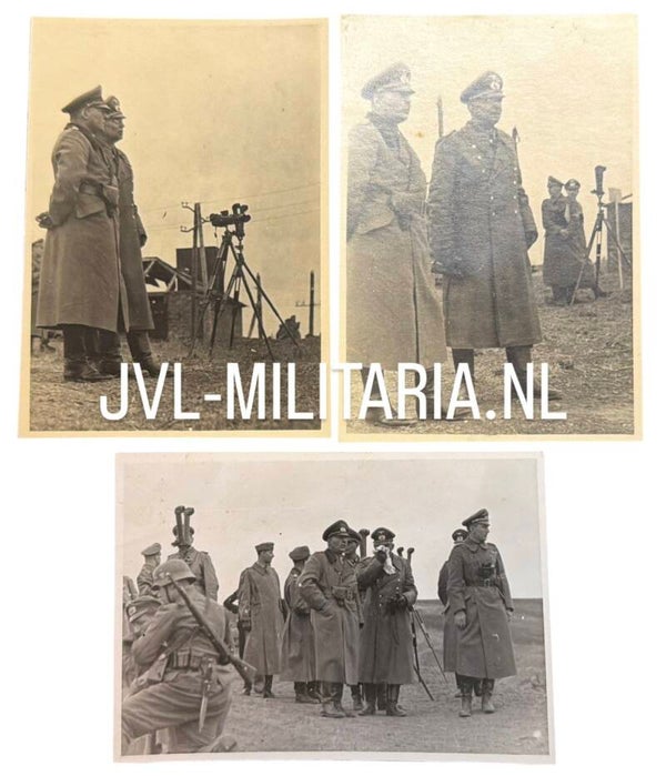 German photo set of two well-known German officers