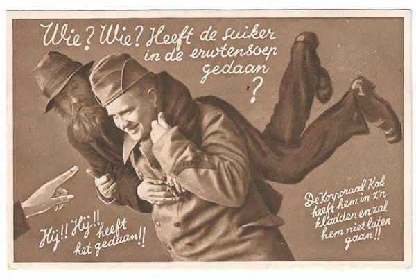 Dutch postcard WWII