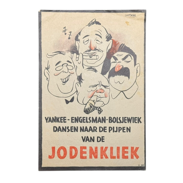 NSB flyer 'Jodenkliek' large version
