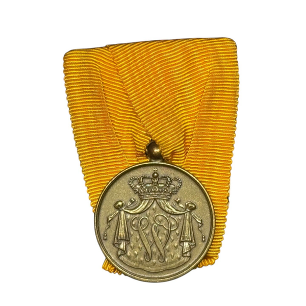 Dutch Loyal Service Medal Pre 1940 'W'