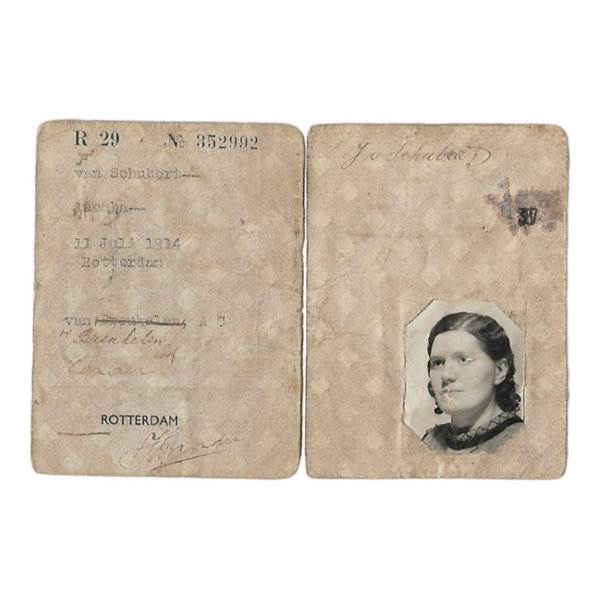 Dutch 'persoonsbewijs' from Rotterdam