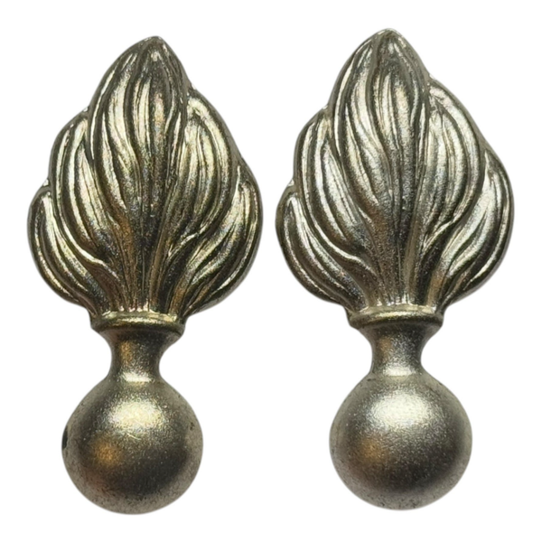 Dutch set of grenadiers collar emblems