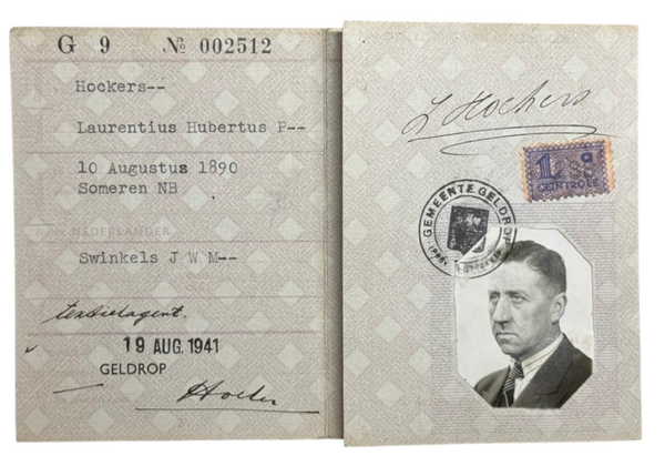 'Persoonsbewijs' from Gelderop
