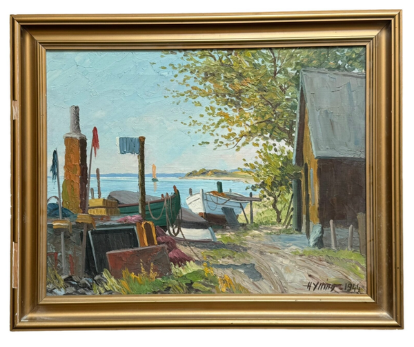 Painting 1944 Lieutenant Ralf